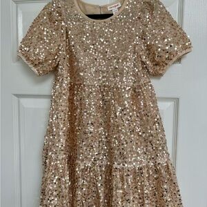 Short-Sleeve Sequin Dress from Cat & Jack some M (7/8)